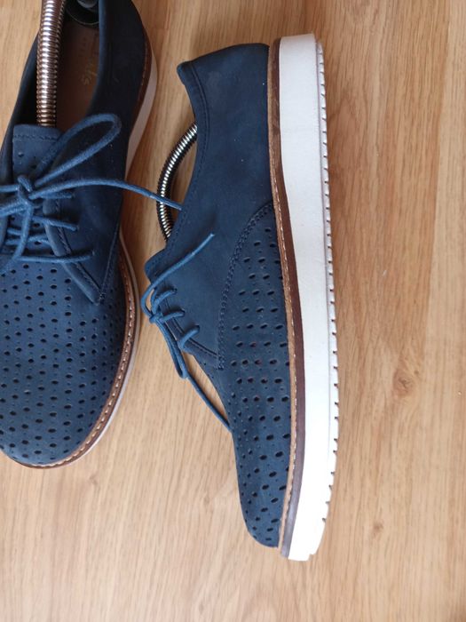 Женские новые кожаные туфли Clarks 42 p.