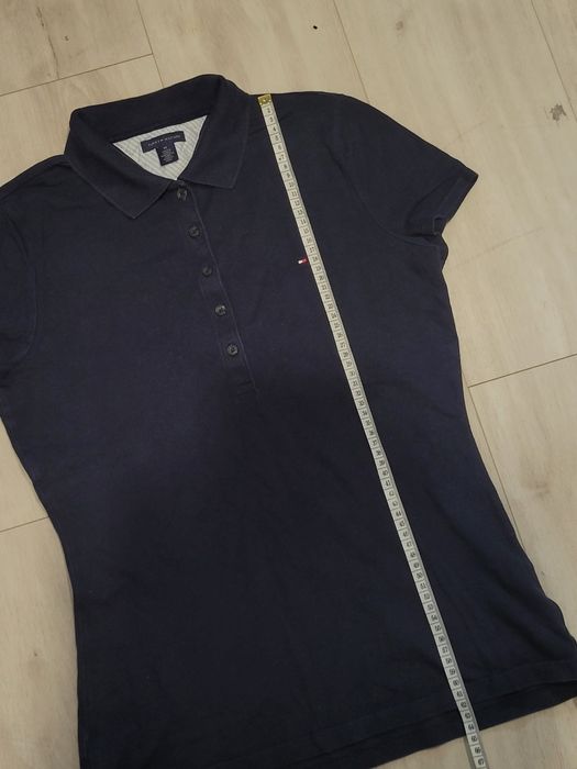 Granatowe polo tommy hilfiger m