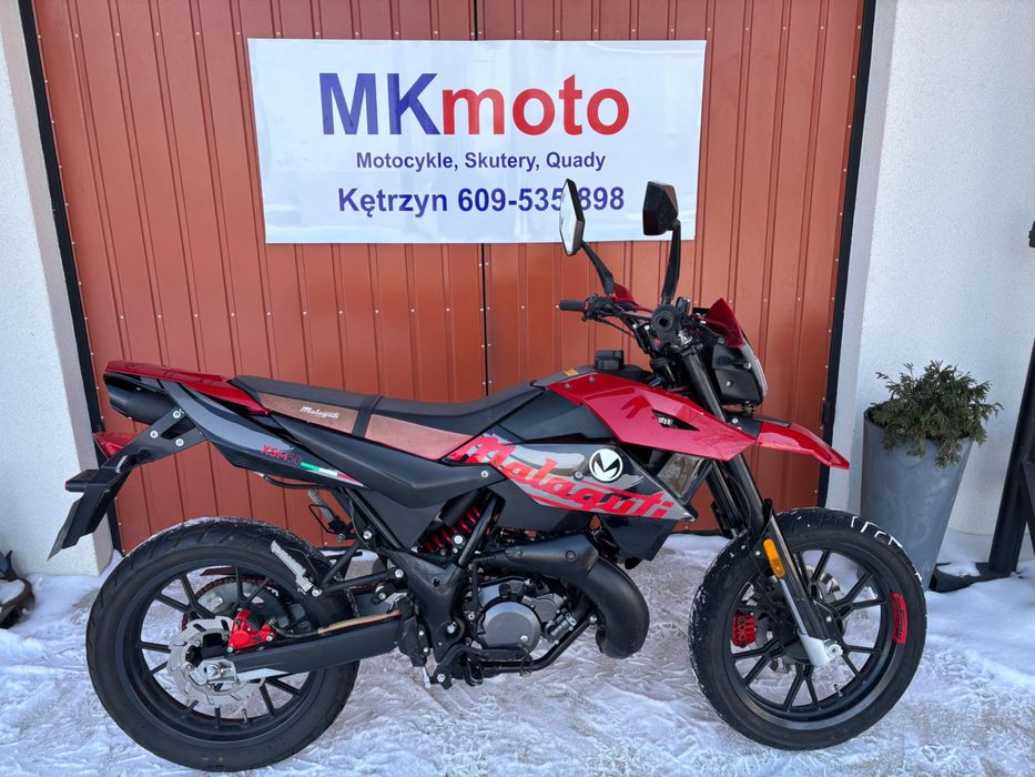 Malaguti 50 SXM r.2020 AM6 Derbi Sprowadzony Super Stan Raty Transport