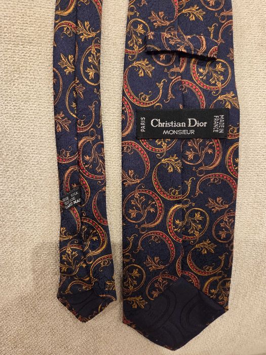 Gravatas Christian Dior Monsieur – 100% Seda – Made in France – Handmade