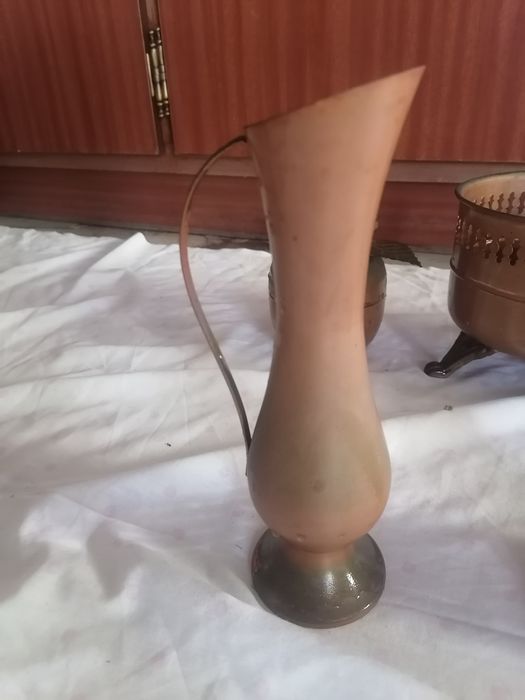 Peças em cobre e latão
