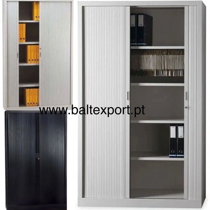 Armario Portas de Correr Persiana 800x1200x420 mm Material (NOVO)