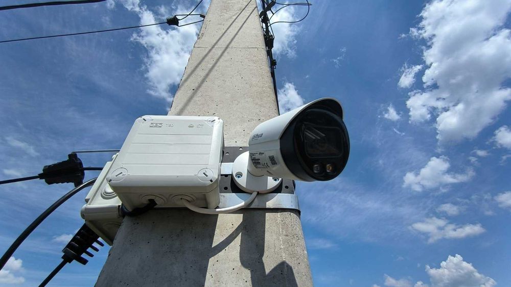 Монтаж систем відеоспостереження для дому + комплект видеонаблюдения