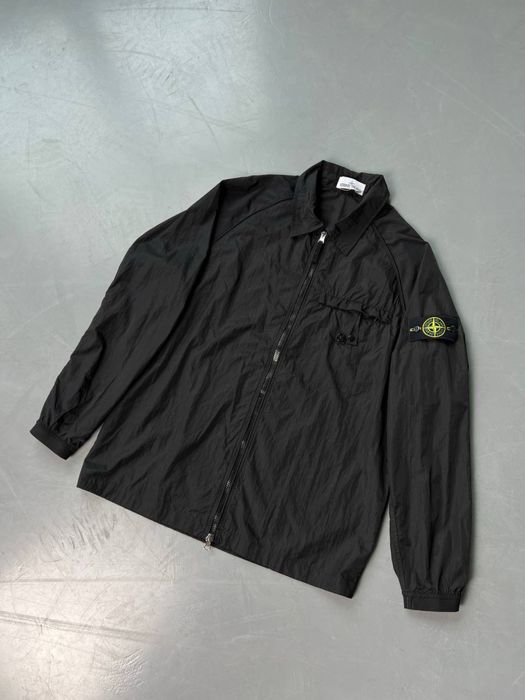 БЕЗ ПЕРЕДОПЛАТИ | STONE ISLAND NYLON овершот куртка стон айленд нейлон