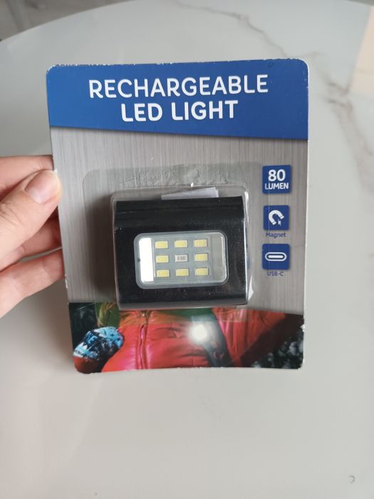Nowa lampka led z akumulatorem na magnes