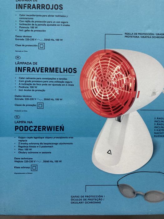 Lampada de Infavermelho64172683725185121