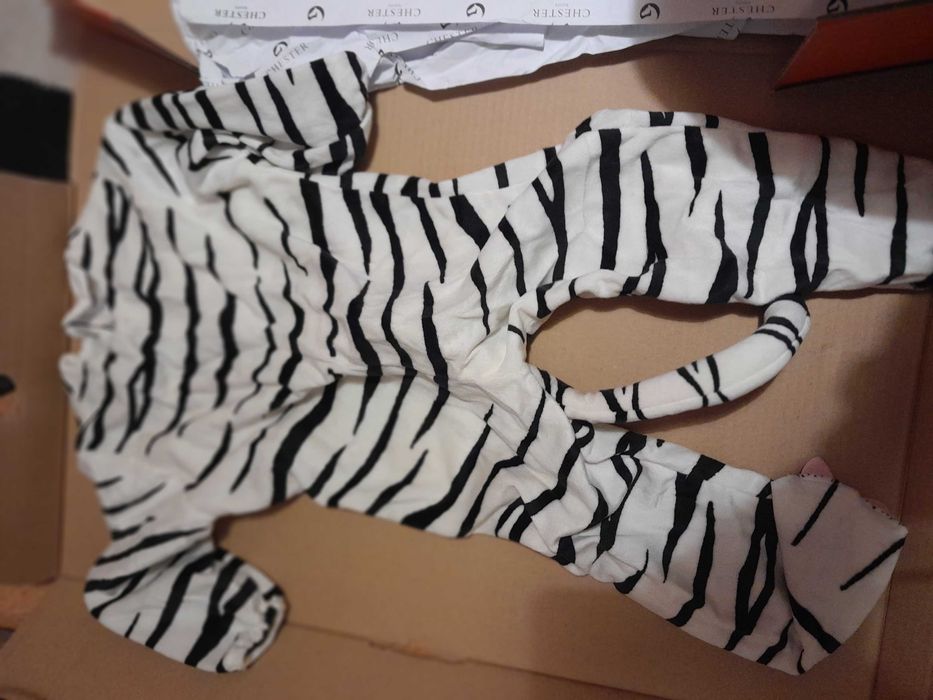 Fato zebra 18 meses