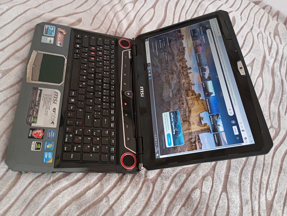 sprzedam GaminGowy msi procesore 4rdzen  intel core tm i7-cpu Q740  1,70ghz.nvidia geforce gtx460m,1,4gb.