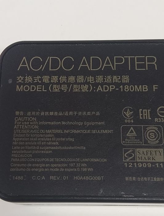 Блок питания Asus ADP-180MB 180W 19.5V 9.23A 5.5*2.5 для ноутбука