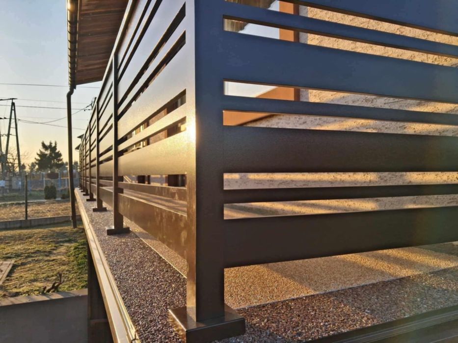 Balustrady aluminiowe