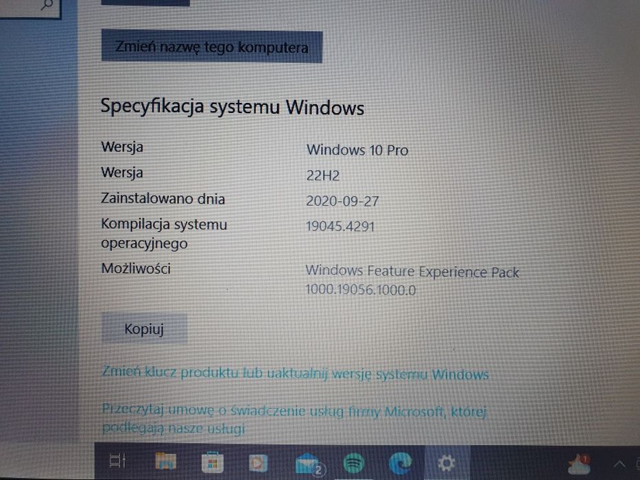 Laptop Toshiba Windows 10 Pro