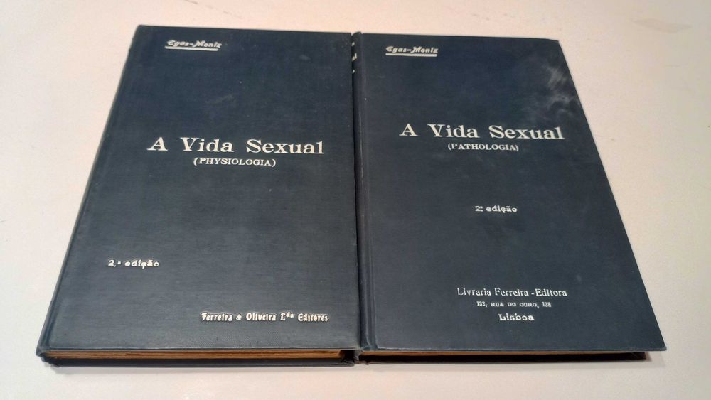 A Vida Sexual - Physiologia e Pathologia - Egas Moniz - Edição 1906