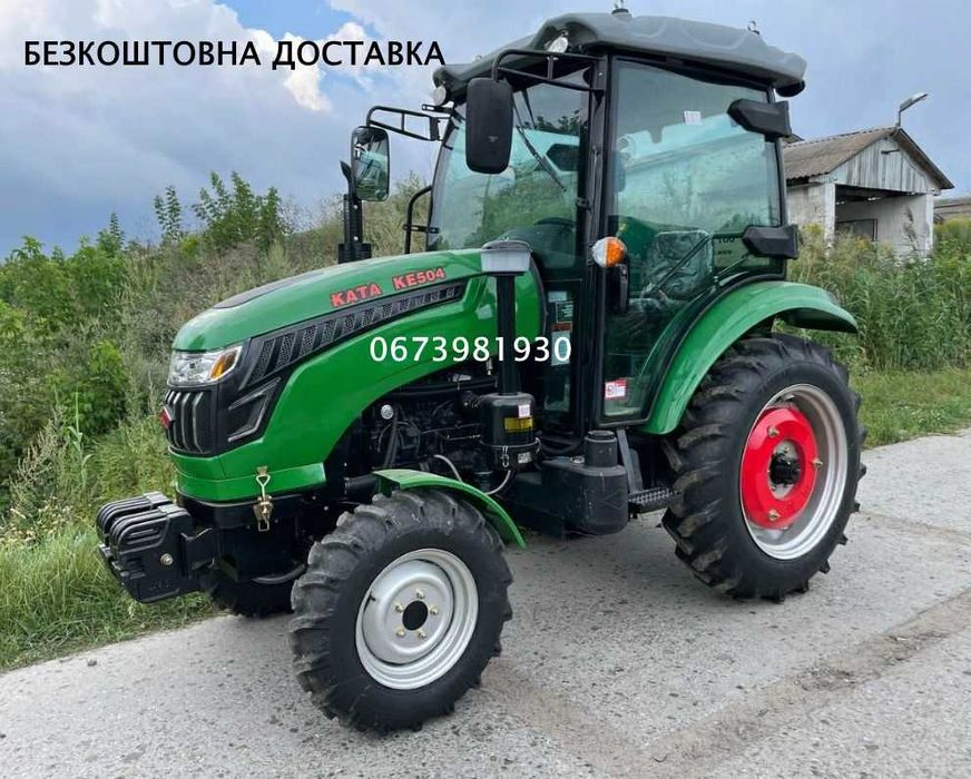 Трактор КАТА KE-504 з кондиціонером, реверсом, 2-х диск зчеп Компресор