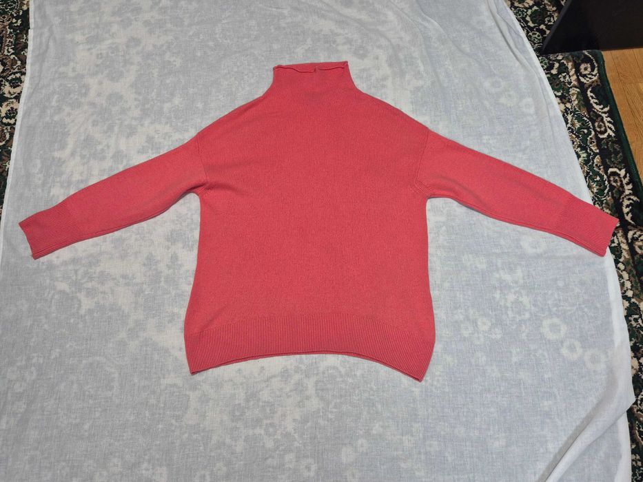 Wełniany sweter Massimo Dutti M/L, oversize, wełna, kaszmir