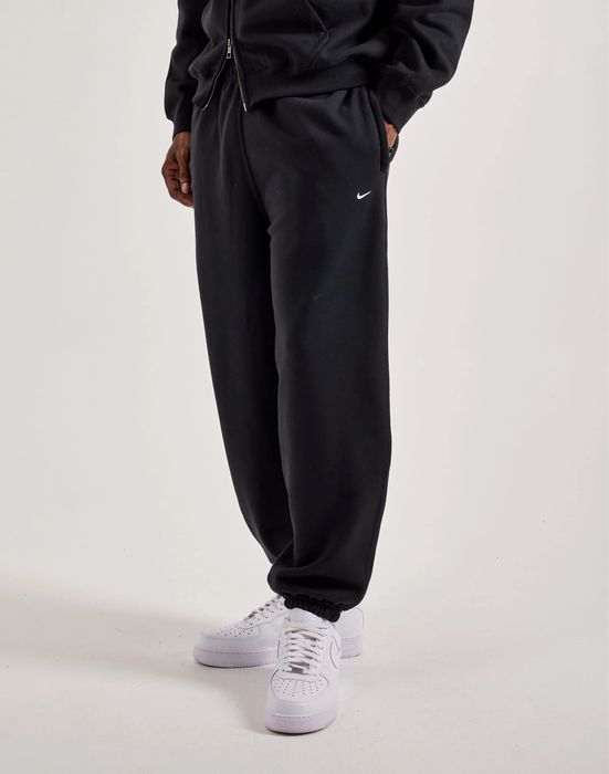 Теплі штани чоловічі Nike Solo Swoosh Black оригінал HV1088-010