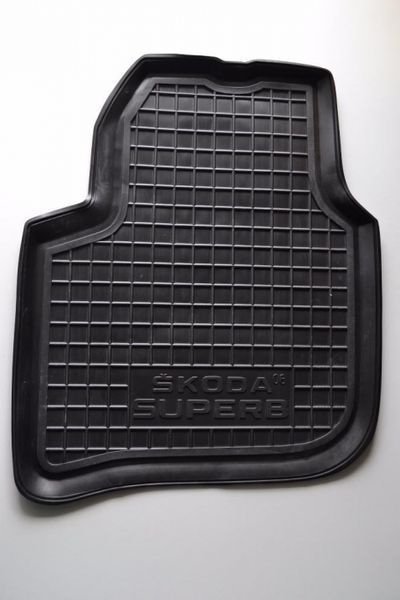 Резиновые коврики в салон для Skoda SuperB 08-/Skoda Octavia A4 A5 A7