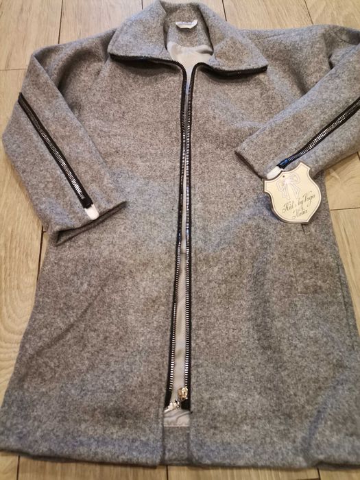 Płaszczyk flausz 122/128