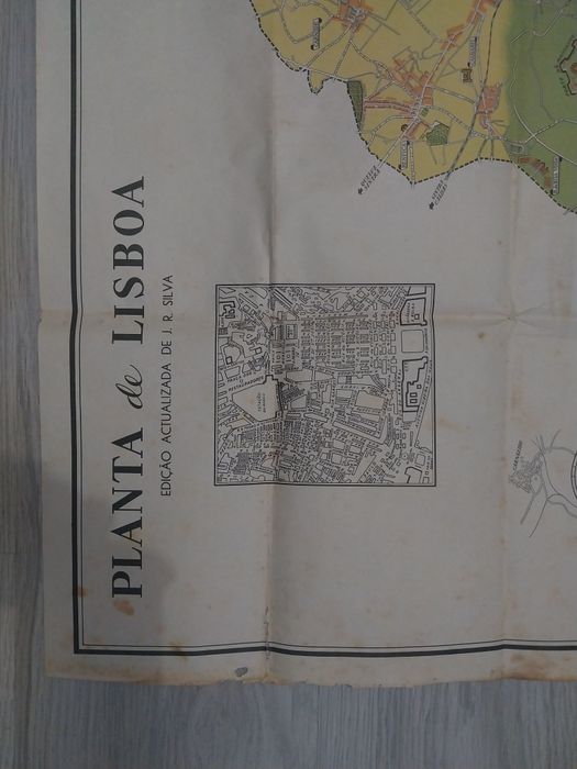 Mapa / Planta de Lisboa 1955