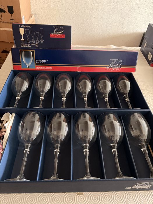 Copos de cristal