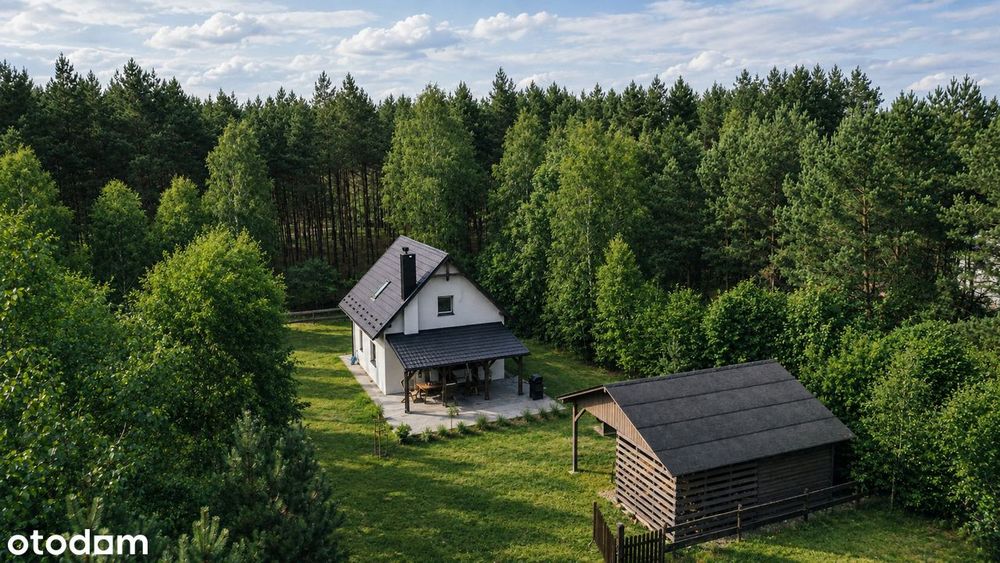 Dom na sprzedaż | 63 m² | Działka 710 m² | Osowo Leśne | światłowód