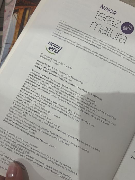Matematyka poziom rozszerzony - Teraz Nowa Matura