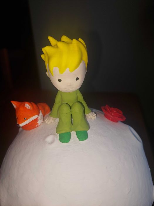 Candeeiro Criança - Peq. Príncipe 3D
