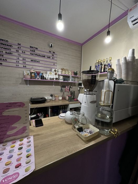 Продається готовий бізнес-кавʼярня