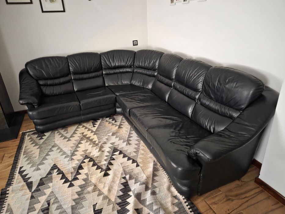Vendo sofás em couro em mto bom estado