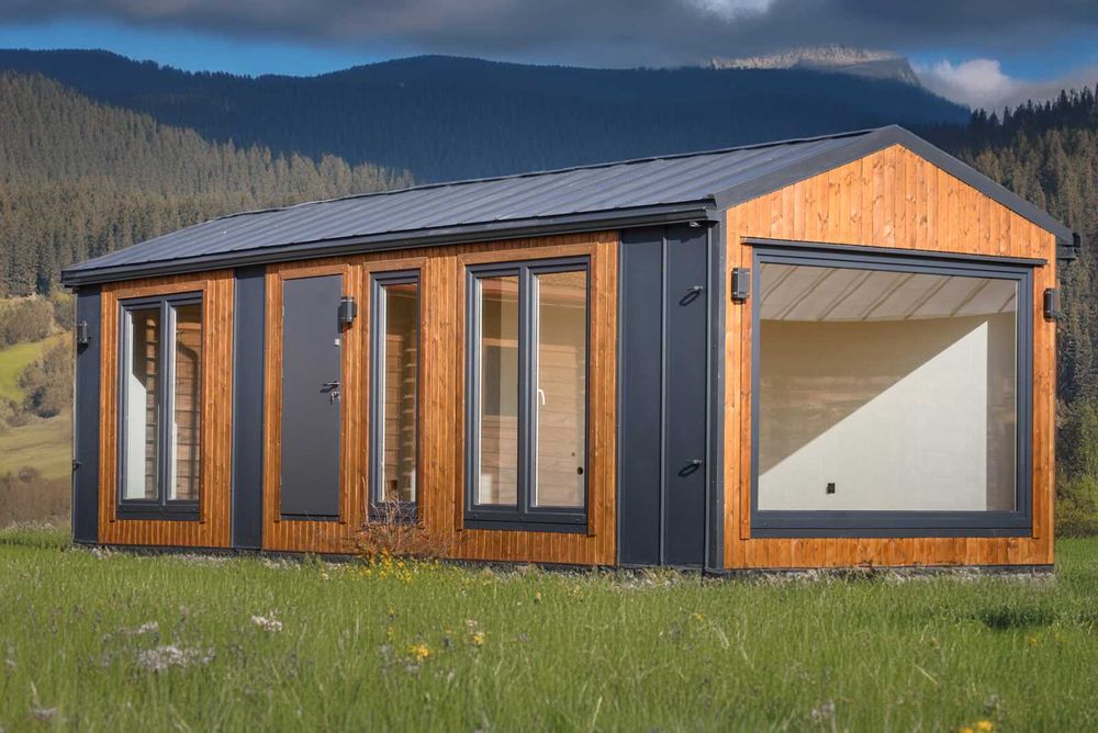 Domek Modułowy 35m² - Mobilny, Drewniany, Całoroczny, Na Zgłoszenie