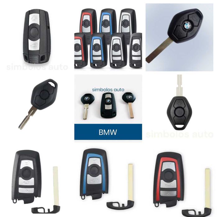 Carcaça chave BMW