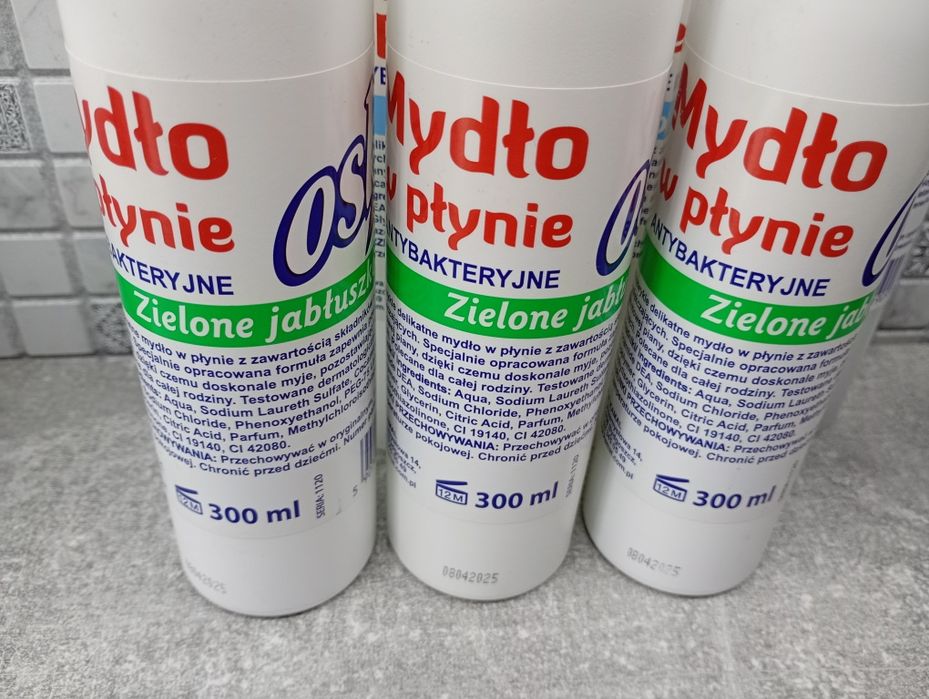 Mydło w płynie zestaw 6x