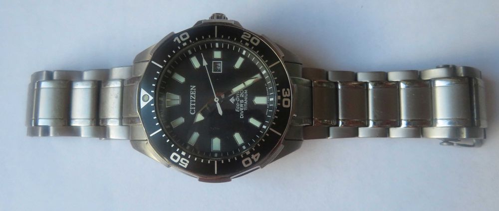 zegarek Citizen Promaster Diver tytanowy