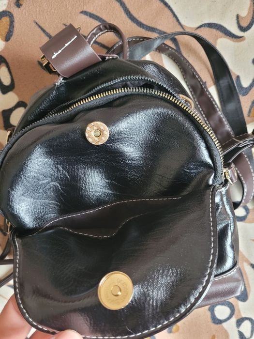 Plecak damski mini ekoskóra młodzieżowy