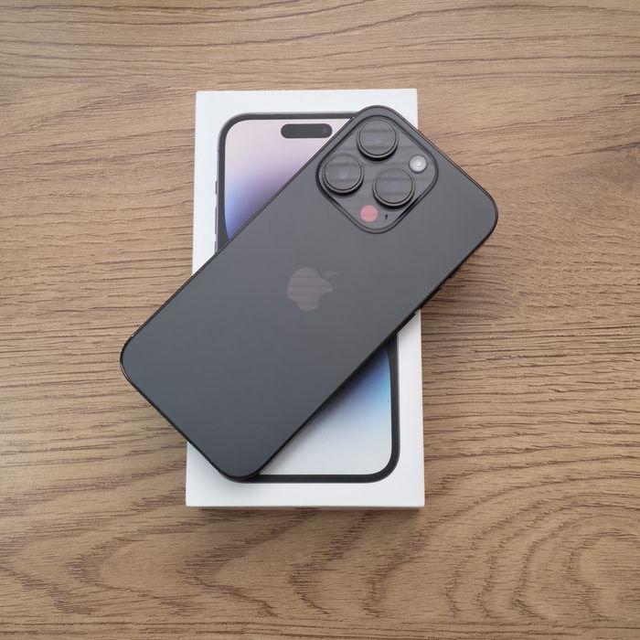 iPhone 14 Pro Space Black | Stan idealny | OLED 120Hz | Face ID |
