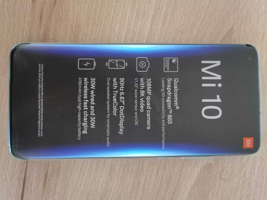 Xiaomi MI 10 5G 8Gb\256Gb Coral Green - Como novo