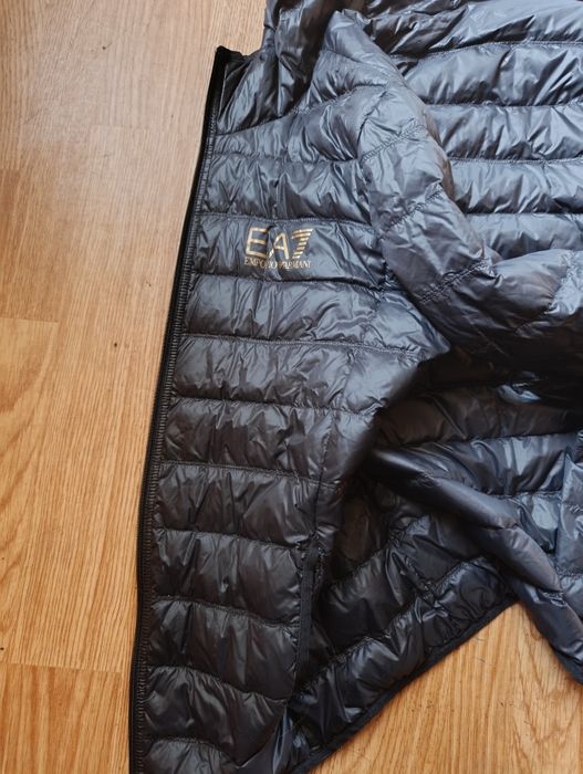 Emporio Armani – kurtka letnia z kapturem, rozmiar L