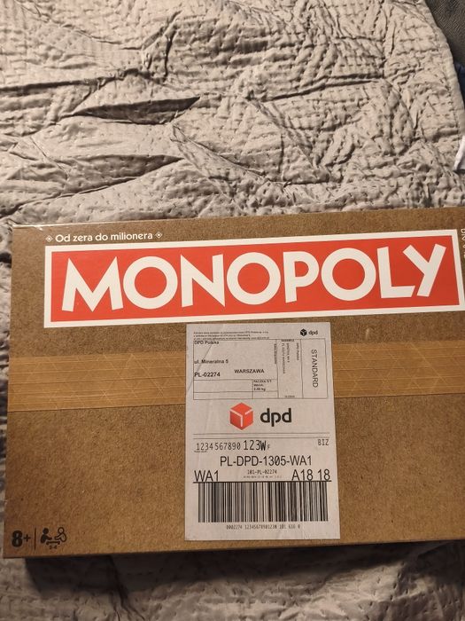 DPD monopoly game Nowa nie otwarta