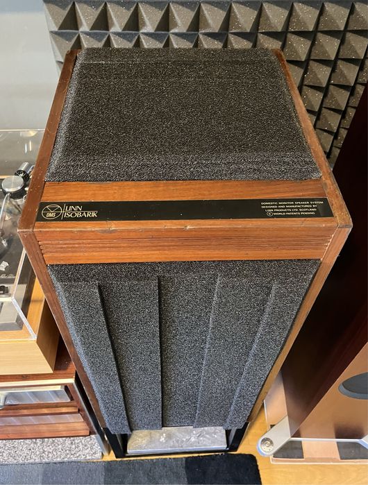 Linn Isobarik DMS, colunas vintage de referência