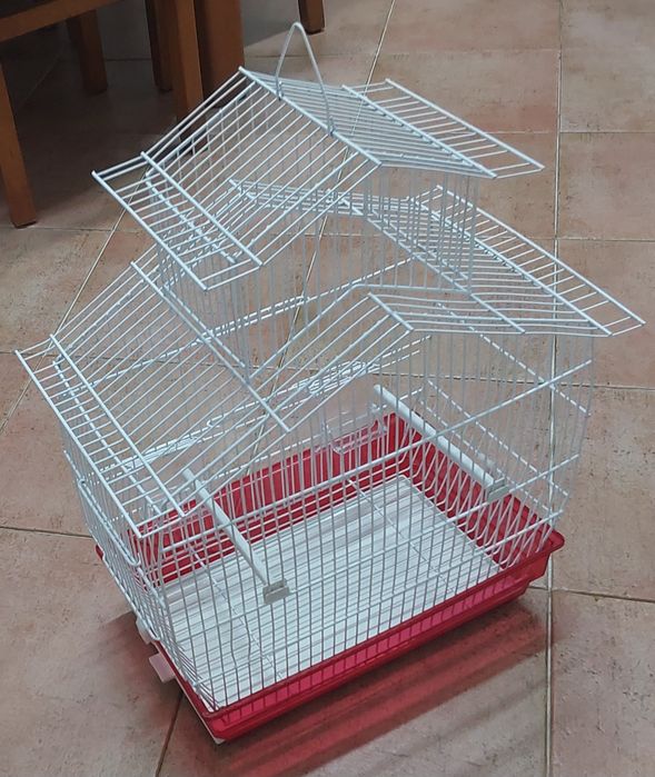 GAIOLA NOVA PARA AVES PEQUENO PORTE.Casa,Quarto,Cozinha,Sala,Varanda.