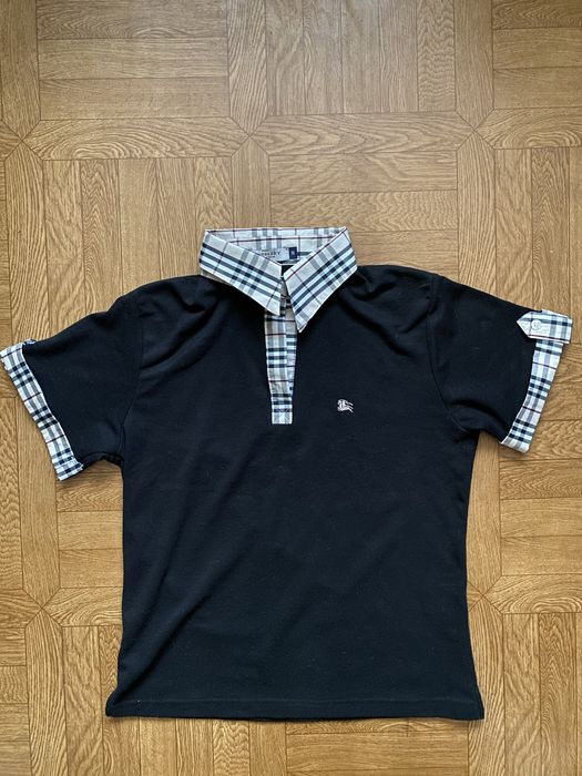 Футболка Поло Burberry чоловіча барбери lacoste supreme  ysl