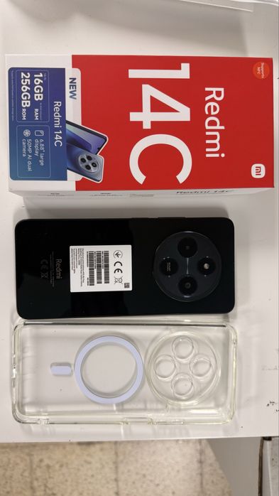 Telemovel Redmi 14C 16gb ram e 256gb 50M pixel de camara