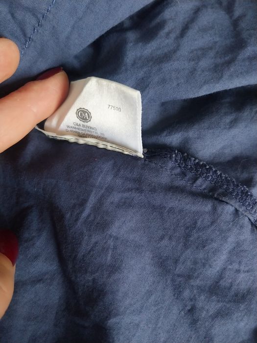 Koszula na krótki rękaw damska rozm. M  C&A