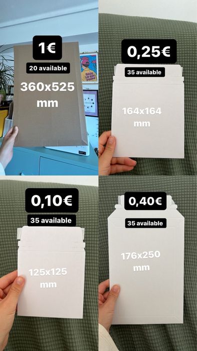 Envelopes cartao forte