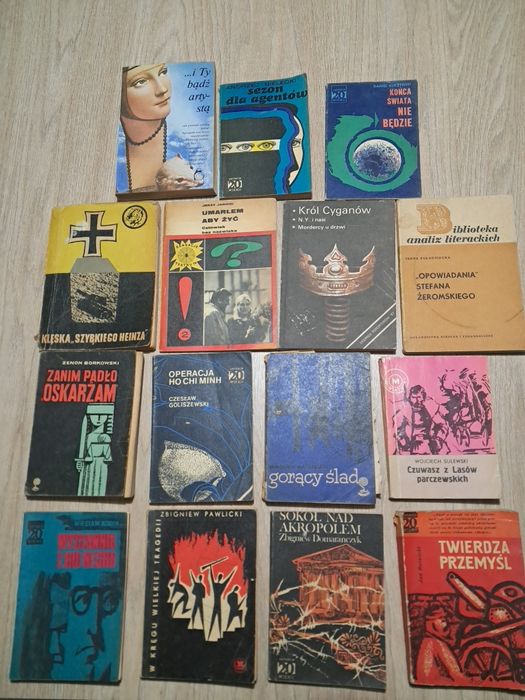 15 różnych książek