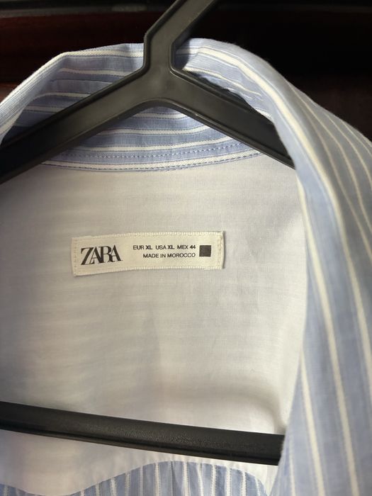 Zara camisa azul