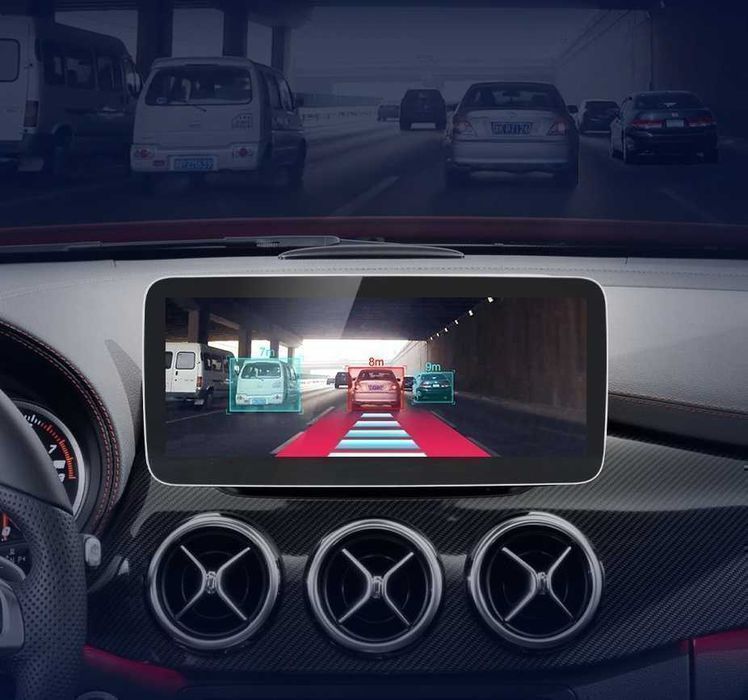 Mercedes A / GLA / CLA – Radio Android 15 10,25” CarPlay Android Auto 2GB/32GB GPS Nawigacja Stacja Multimedialna WiFi Bluetooth DSP 4G LTE PL