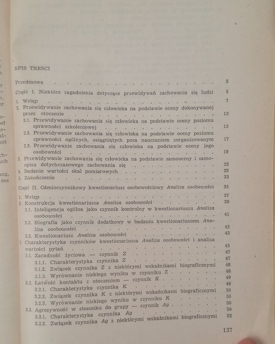 Witold Kalina Analiza osobowości