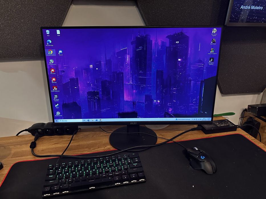 Monitor MSI 100hz, 27”