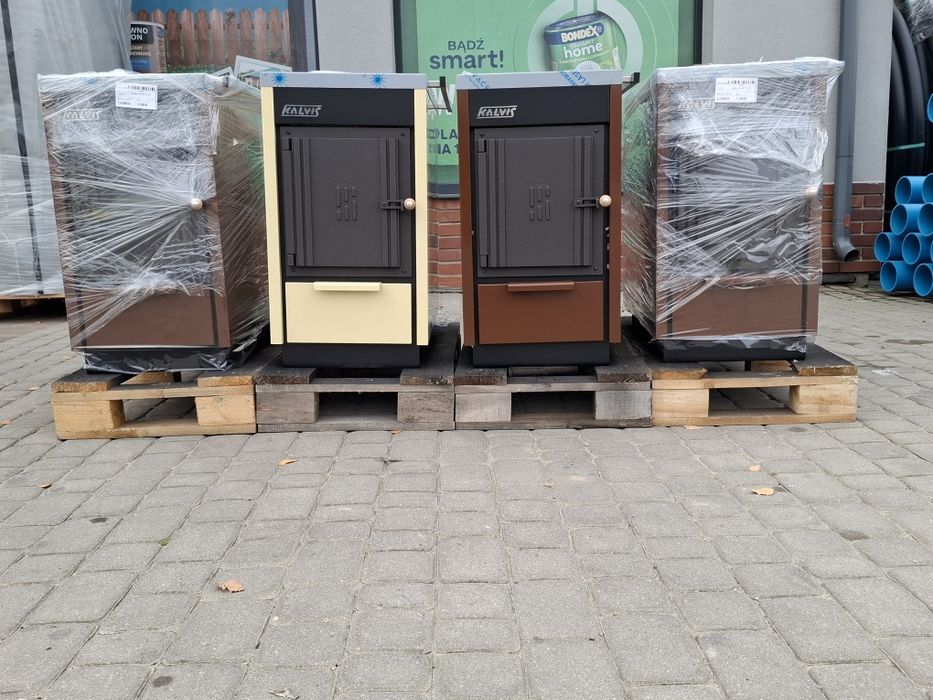Kuchnia węglowa i kocioł c.o. - piecokuchnia  Kalvis 4 CN