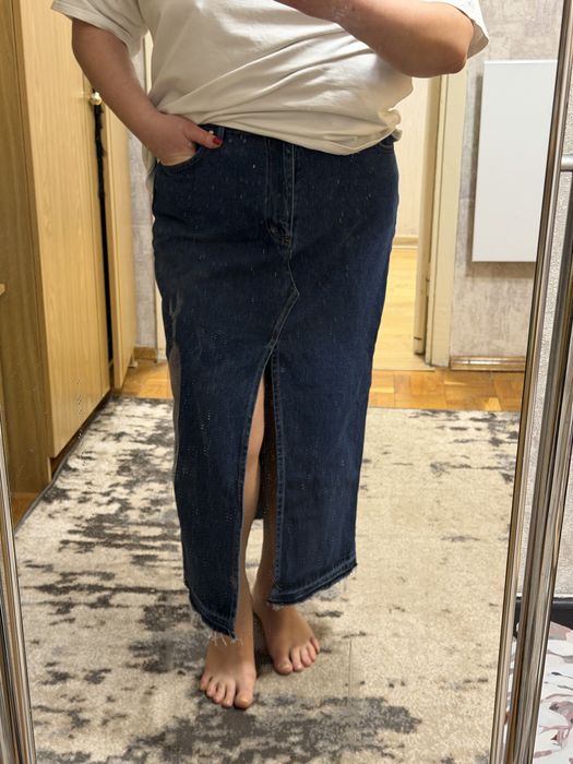 Спідниця джинсова 52р.